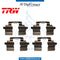 Front BRAKE Pad, GDB1292 for Mercedes-Benz A Class W168 (1997-2004) models, Part Number TRW-1684200020